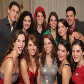 holiday party pictures