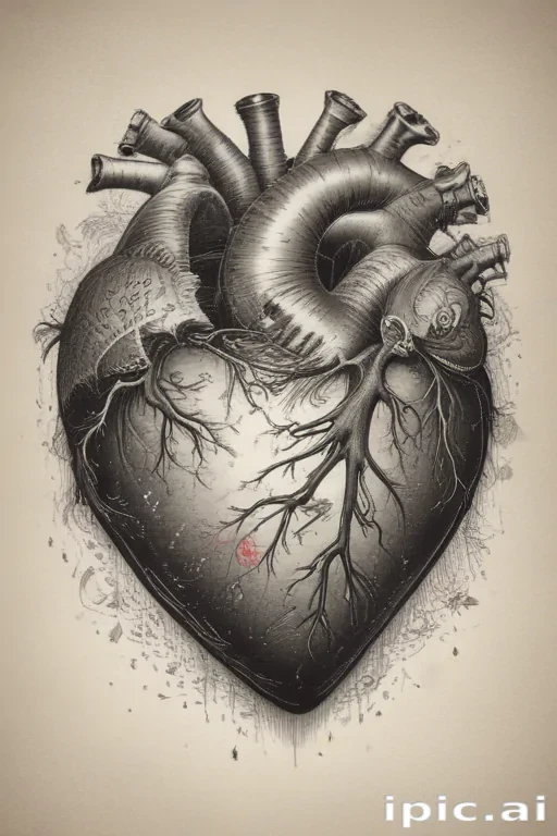 hand drawn heart