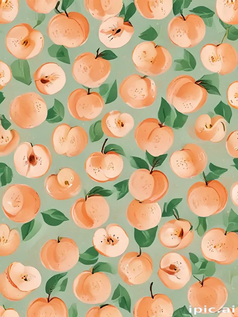 cute peach background