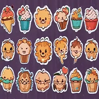 free digital stickers png