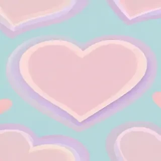 pastel heart wallpaper