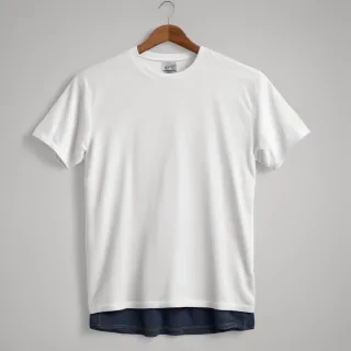 white tee png