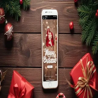merry christmas instagram story