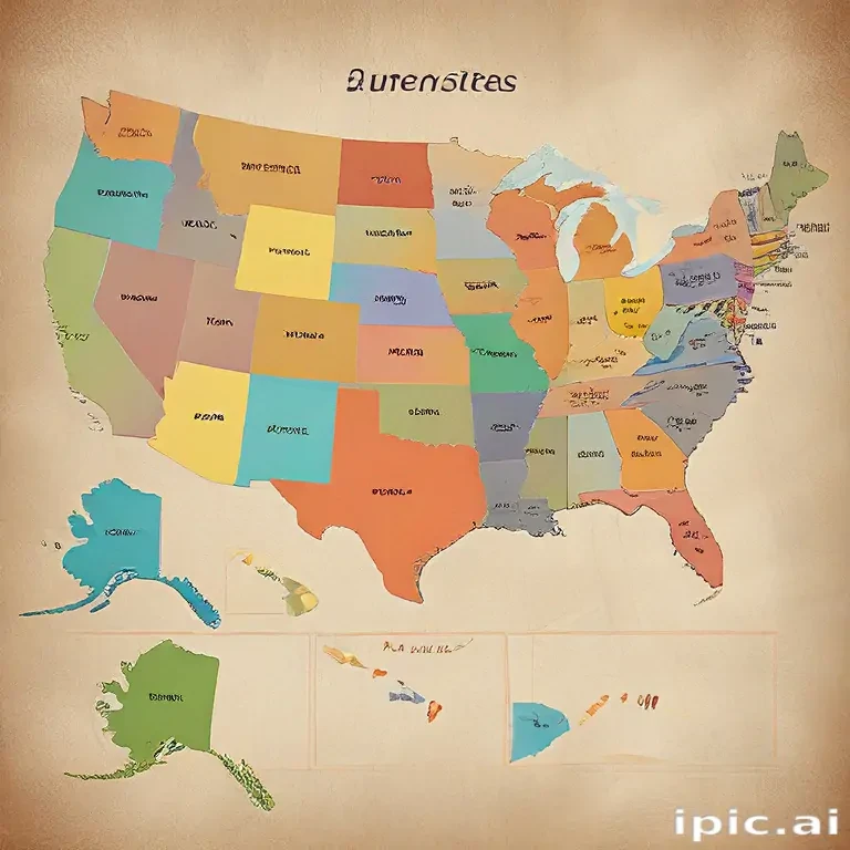 us states map