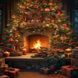 wallpaper christmas aesthetic