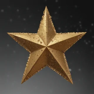 glitter star png