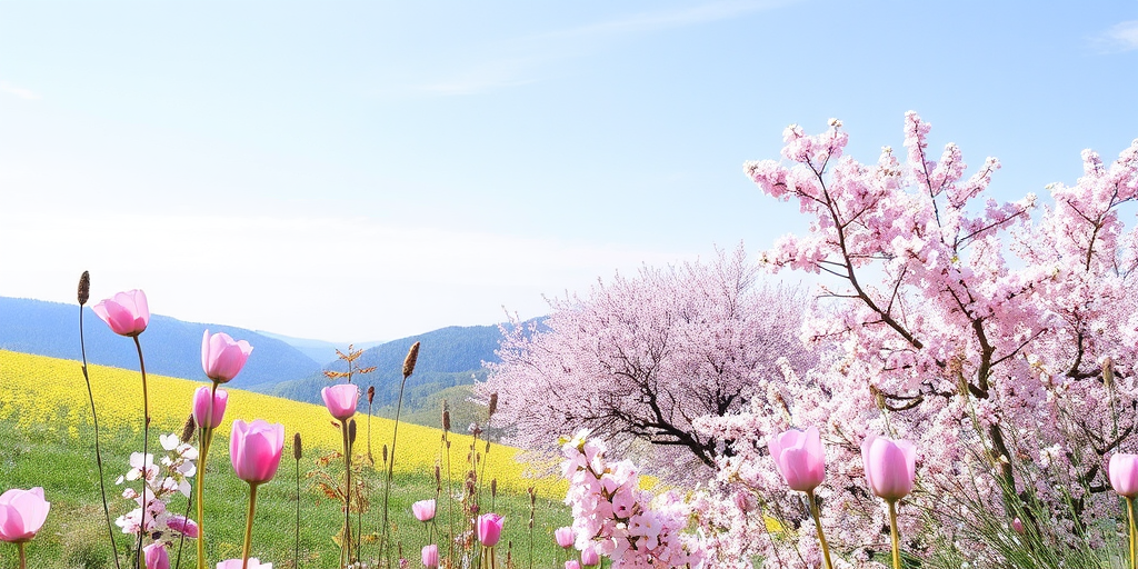 aesthetic spring wallpaper