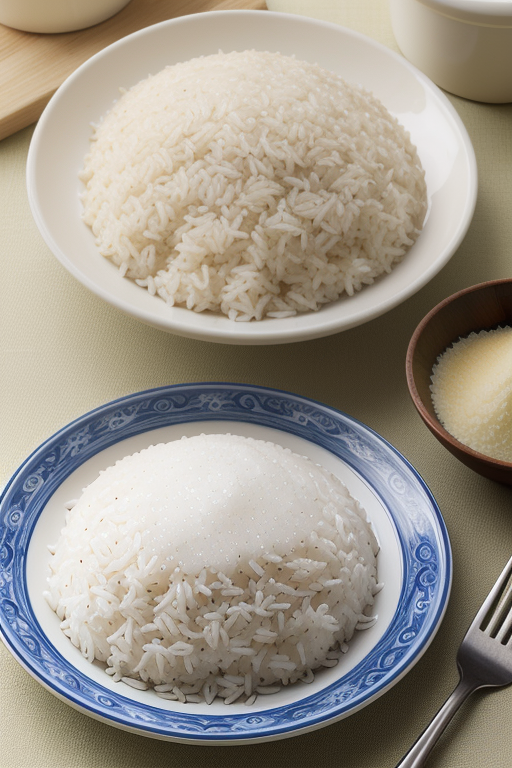 rice with butter and sugar