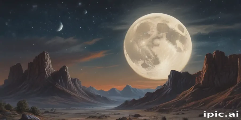 moon sketch