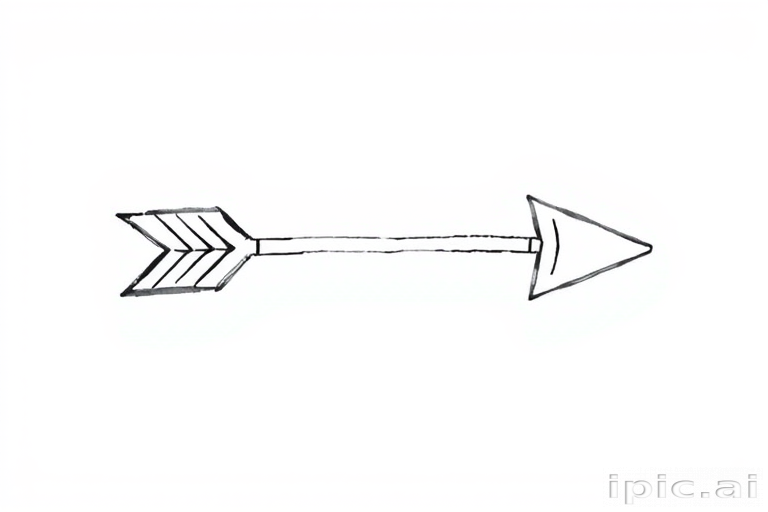 hand drawn arrow