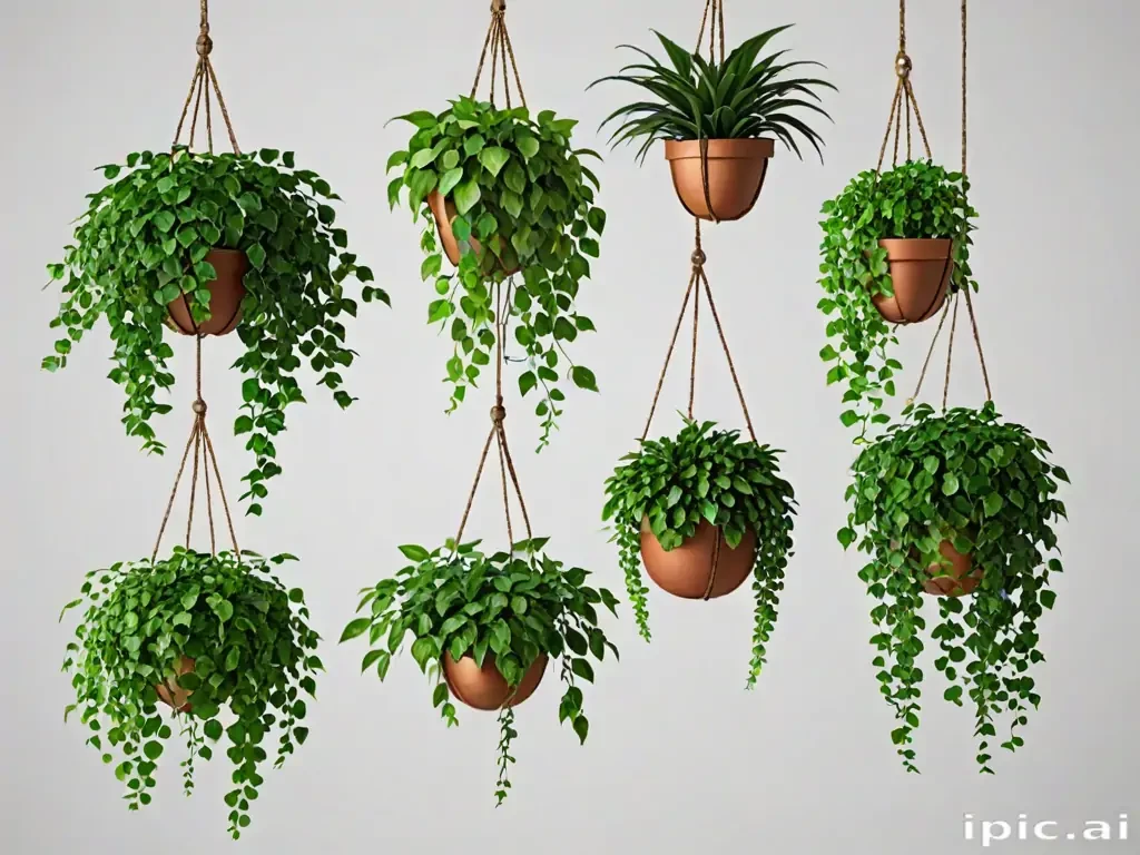 hanging plants png