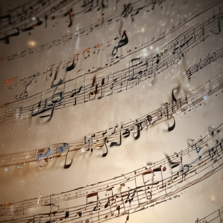 music notes transparent