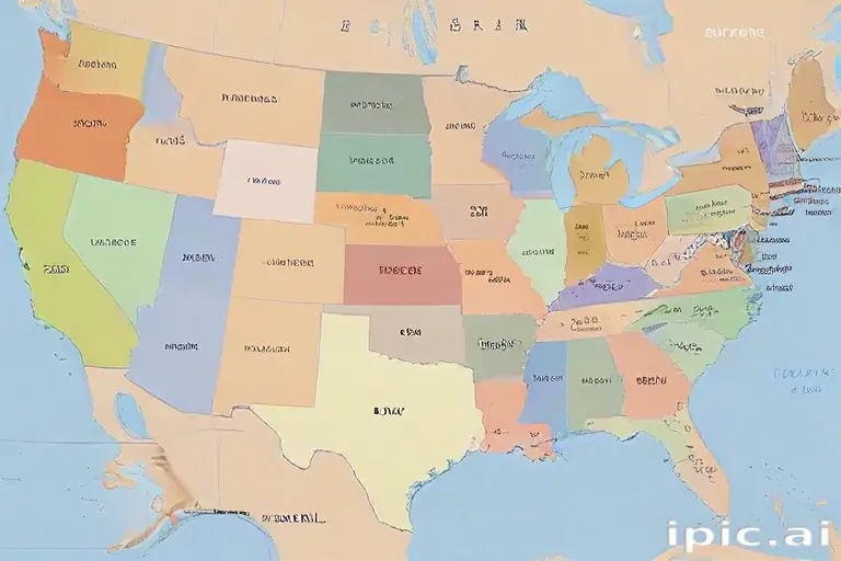 map of states