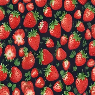 strawberry cute wallpaper