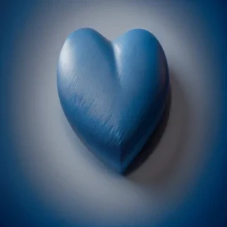 blue heart