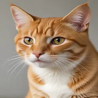 orange cat png