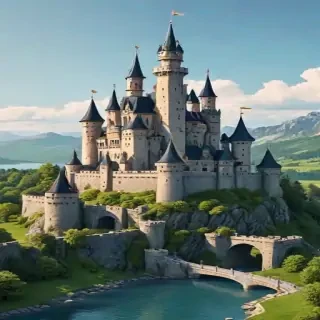 cartoon castel