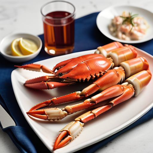 what to serve with crab legs