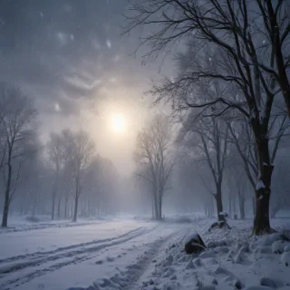 falling snow png