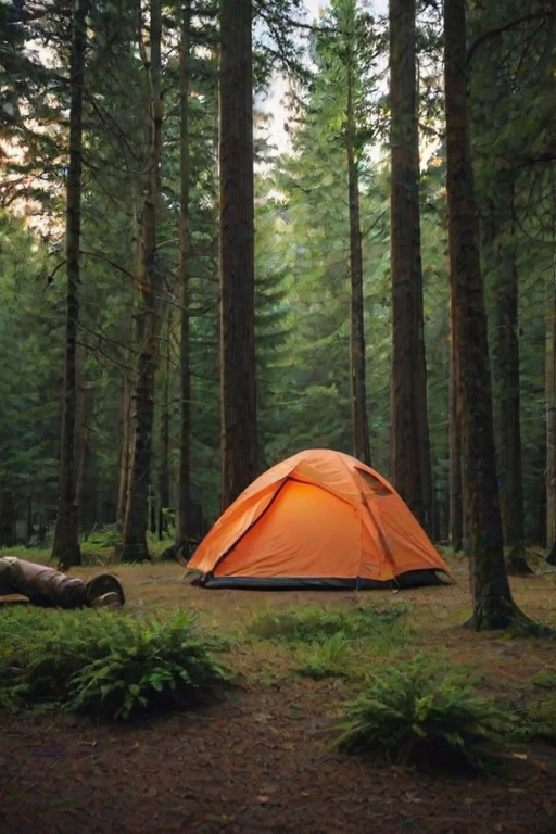 camping background pic
