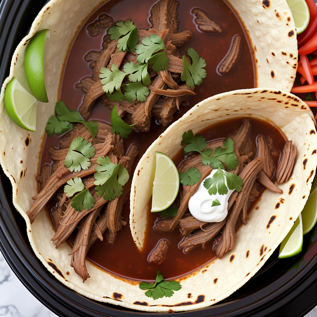 birria tacos in crock pot