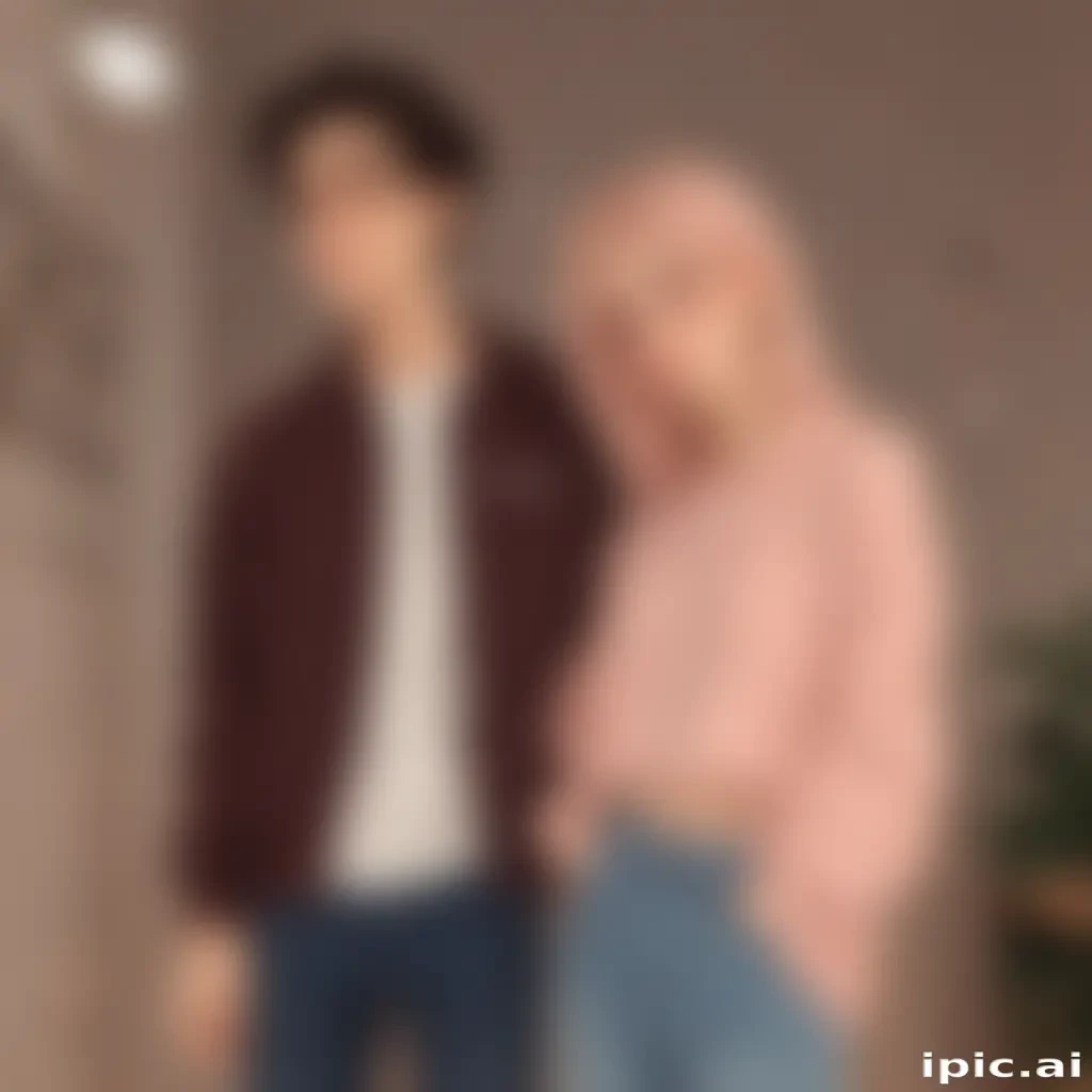 cartoon couple aesthetic