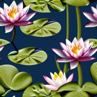 water lilies