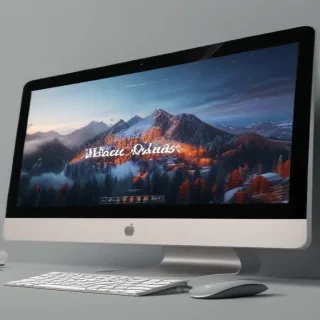 computer website mockup