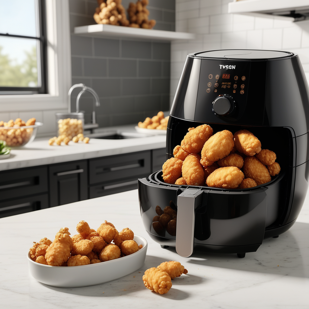tyson popcorn chicken air fryer