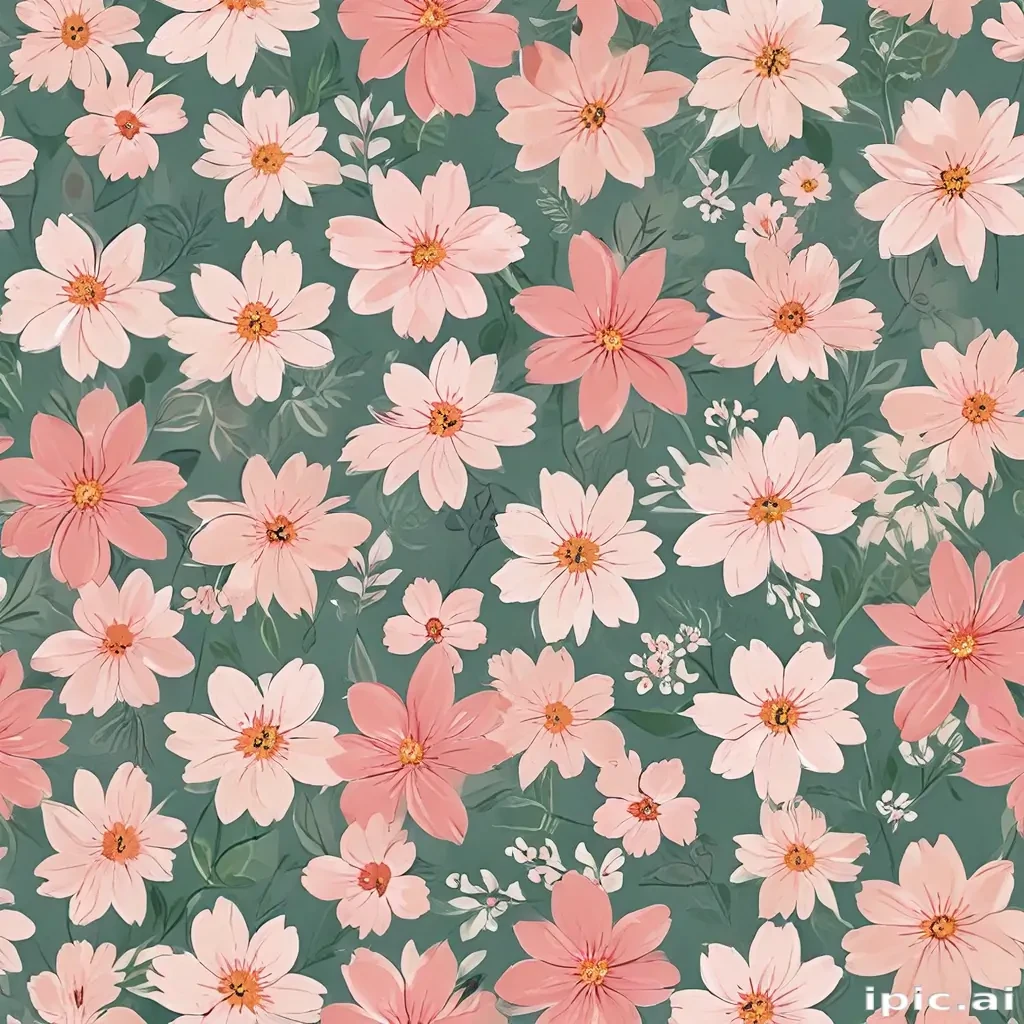 simple flower background