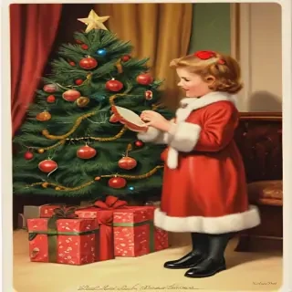 xmas vintage images