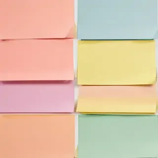 sticky notes png transparent
