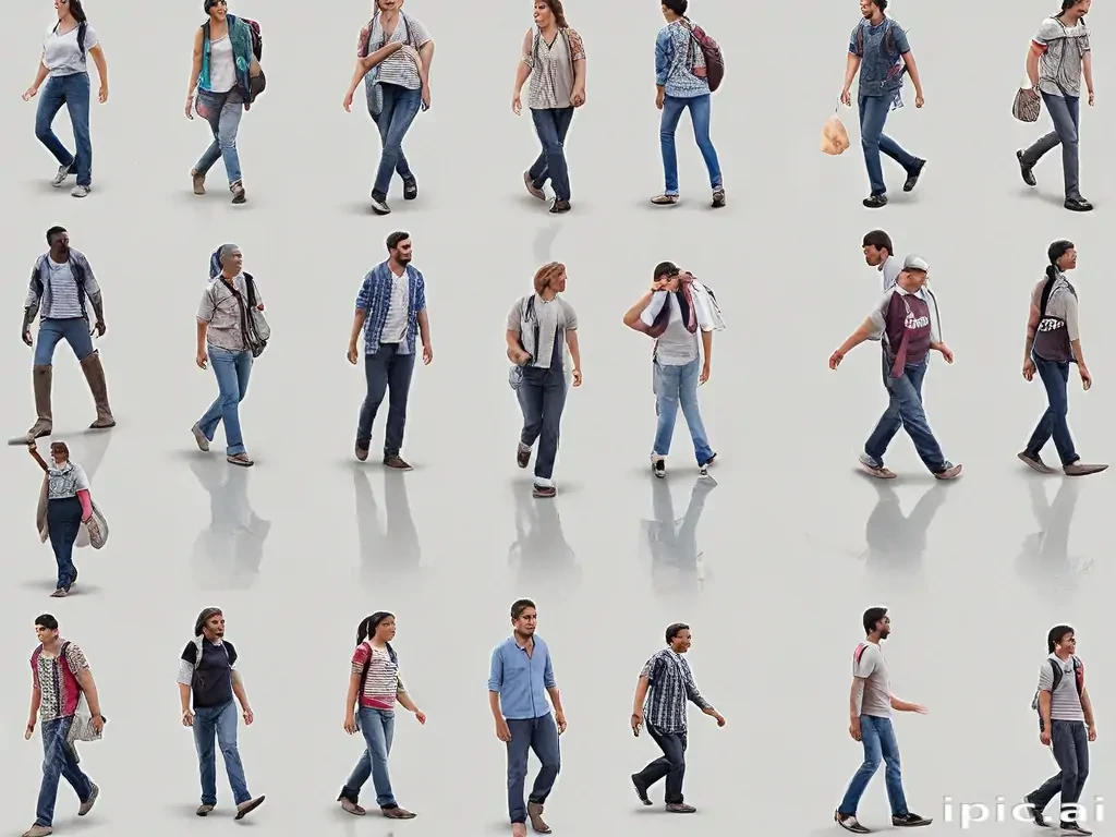 people walking png