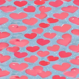 cute heart background
