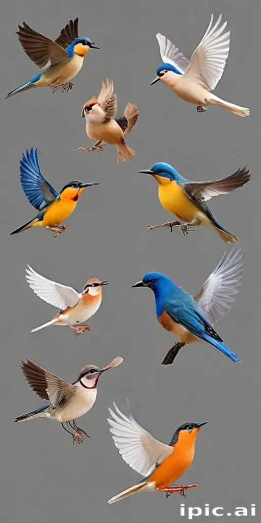 birds transparent background