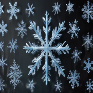png snowflakes