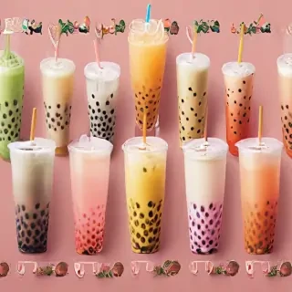 bubble tea wallpaper