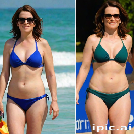 Tina Fey in bikini