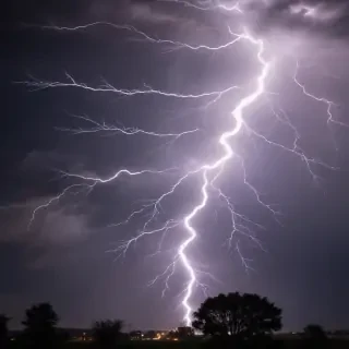 lightning transparent