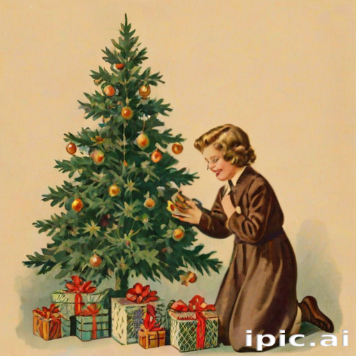 vintage christmas image