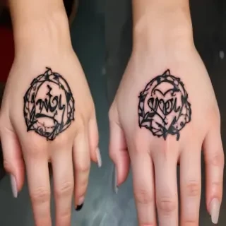 i love you sign language tattoo