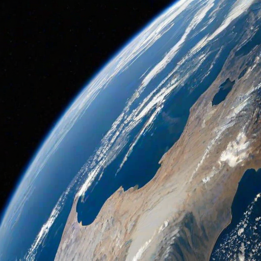 earth from space