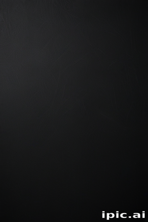 Minimalist Black Background with Subtle Texture for Creative Design ...