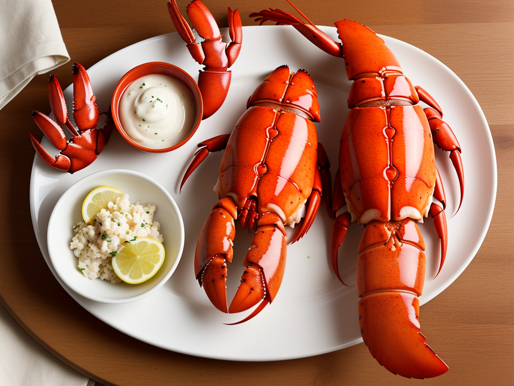 what to eat with lobster tails