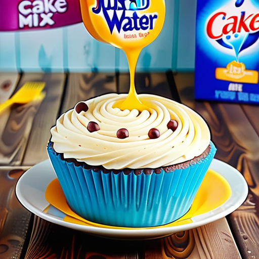 just add water cake mix