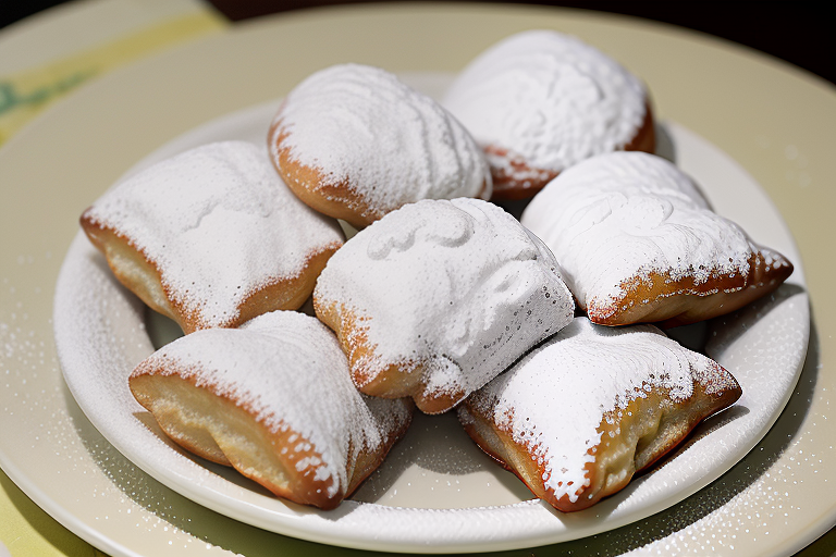 beignets from princess and the frog