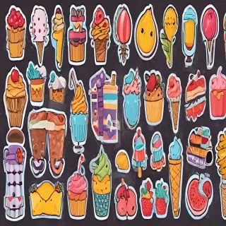 free digital stickers png