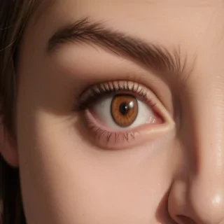 brown eyes