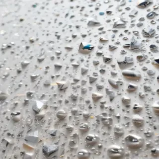 sparkles white background