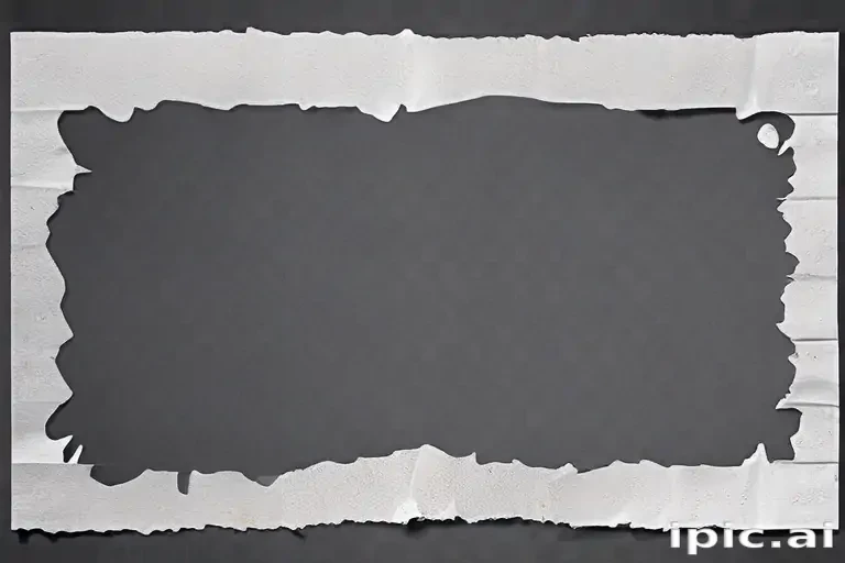 ripped paper transparent